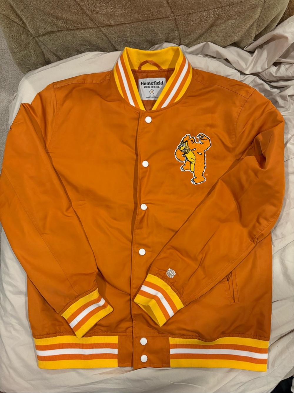 Montana Grizzlies Throwback Varsity Jacket Homefield Men’s Medium (NWOT)